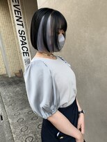 ペレ 原宿(PELE)&nbsp;ダブルカラー/ケアブリーチ/羽エクステ/原宿