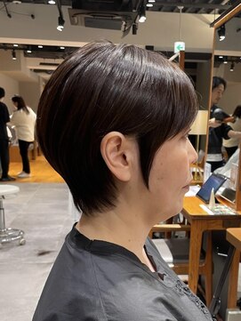 スパイスアヴェダ サロンアンドスパ 玉川高島屋SC店(SPICE AVEDA salon&spa) 30代40代50代 大人くびれショート【SPICE AVEDA岡部】