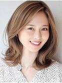 外ハネミディ