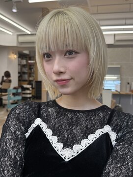 サンド ミュウ 横浜店(sand mieu) ボブ/レイヤーカット/ハッシュカット/髪質改善/ブリーチ/横浜