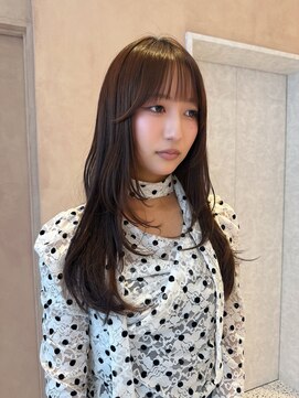 オン キャナルシティ博多前店(on) 【晴音】ロングレイヤー/顔まわりレイヤー/20代