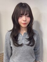 カミケン 黒岩店 kamiken・ 動きのあるミディアムレイヤー【カミケン黒岩店/福島】