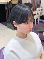 ハピネス 河原町店(Happiness)&nbsp;京都美容室　顔まわりカット　コンパクトショート　進詩織