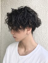 キャンバス バイ ネオリーブ 横浜西口(Canvas by neo.)&nbsp;横浜★前下がりツイストスパイラルパーマ