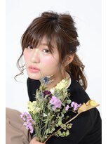 アース 海老名店(HAIR&MAKE EARTH) こなれ感たっぷり!トレンドポニーアレンジ【EARTH海老名店】