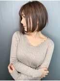 【morio池袋】大人かわいい小顔レイヤーボブ♪