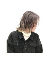 コニ(Coni) ♪Coni♪インナーカラー×シルバー×ボブ