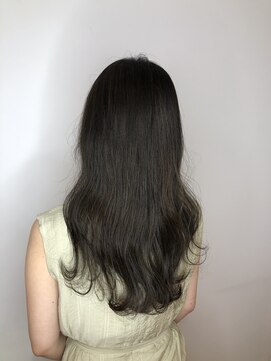 ジーナ 銀座中央通り(Zina) セシルカットフリンジウェーブ×大人かわいい前髪ココアブラウン