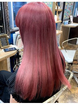 ウサギジュニア(ウサギjr.) デザインカラー☆ピンクレッド