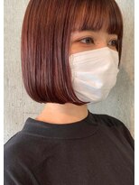 キーン 立川店(keen)&nbsp;【keen×田中】ナチュラルボブ×Red