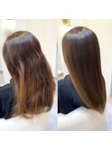 髪質改善大宮☆&.La Blanche広がる髪の毛をトリートメントでケア