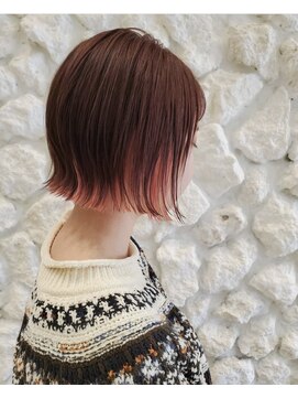 モアナ バイ ヘッドライト 武蔵小杉店(Moana by HEADLIGHT) Moana武蔵小杉＃インナーカラー#ショートボブ