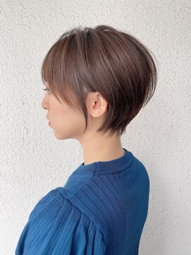 ロンドアヴァントゥス 池袋(Lond aventus) 大人美人束間ショート、ショコラベージュ