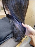 ブリーチ必須！紫インナーカラー☆