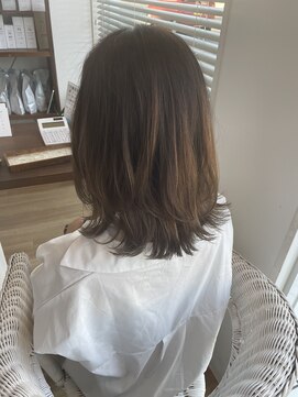 ヘアーデザイン シーベル(HAIR DESIGN SEA BELLE) 外ハネローレイヤー