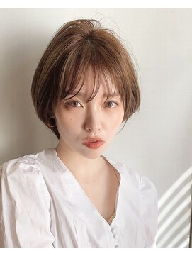 リノ 吉祥寺(Lino kichijoji) 20代30代40代 小顔　丸み　ショートボブ