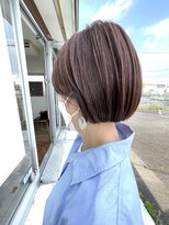 ミノリ(Minori)&nbsp;【ミニボブ×暖色ハイライト】