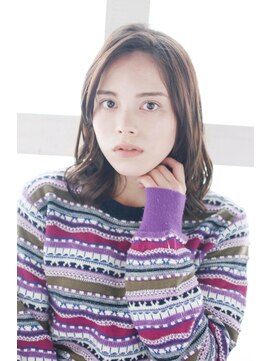 ゴッドハンド 横浜店 人気アップバングのナチュラルミックスカール◎30代40代50代60代