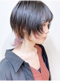 【松戸 ムラマツ】大人ショートウルフ インナーピンク