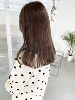 オー(OOO)&nbsp;ぷつっとライン×ブラウンベージュ