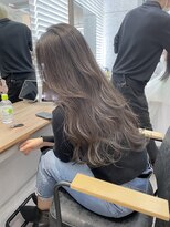 アイドット フクオカ(i.Fukuoka) 韓国くびれヘア似合わせカットブリーチなしアースカラー