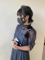 リコ(RICO)&nbsp;サイド編みおろしアレンジ