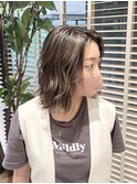 武蔵小杉脱白髪染めハイライトカラー 20代30代40代髪型