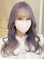 ベレーザ 渋谷(BELEZA)&nbsp;ba1776ピンクラベンダーパールベージュセシルカットミストバング