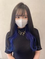 ルクスバイアフィナー(Luxo by Afinar) 【町田/Luxo by Afinar】インナーカラー×ディープブルー