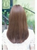 大人可愛いイメチェンモードヘアダークアッシュチェリーブラウン