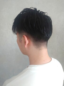アニュー ヘア アンド ケア(a new hair&care) [清潔感メンズナチュラル]メンズベリーショート刈り上げブラック