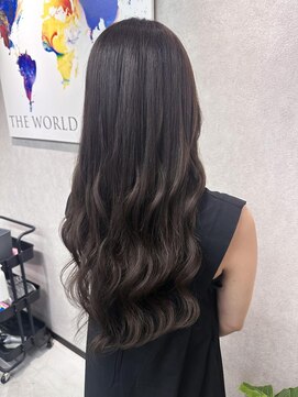 レヴェリー(REVERIE) #エクステ#プルエクステ#暗髪#ナチュラル