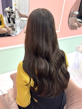 ガーランド(Girland) 【girland】秋ブラウン 韓国風/レイヤーカット