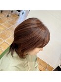 オーガニックカラーで艶感UP