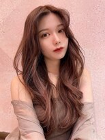 プアメリア 名古屋(Puamelia)&nbsp;トリートメント ブリーチなしダブルカラー 前髪縮毛矯正