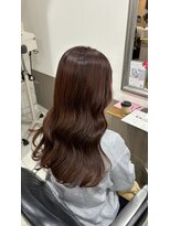 ヘアアンドメイク 心座(hair&make) 秋冬レッド　福田昌子