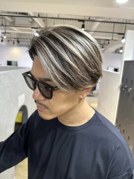 メリー オオサカ(Merly Osaka) イケすぎ！大人ダンディーなメンズ バレイヤージュ！