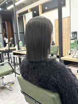 トリニティ 本厚木(trinity)&nbsp;ヘイリーボブ切りっぱなしストレートボブ本厚木