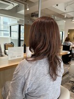 ソイクフ 四条大宮店(SOY-KUFU)&nbsp;大人可愛い◎20代30代40代シアーカラーレイヤーセミディ