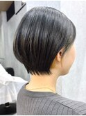 30代40代大人女性/前髪ありショートボブ/ショートヘア/髪質改善