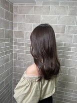 トリエラ 池袋(TRIELA)&nbsp;ショコラブラウンｘゆる巻きアレンジ