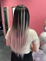 ヴィアンジュ(viange)&nbsp;#ブラック#シールエクステ#ミルクティーアッシュ