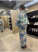 浴衣着付＋ヘアアレンジ