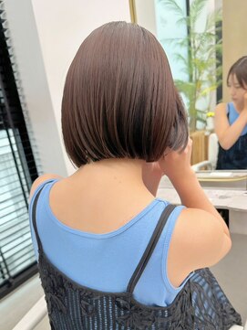 ノエ ナゴヤ(NOE NAGOYA) ミニボブ×透明感カラーT35