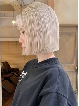 カナン(CANAAN) ハイトーン　ブリーチ　ホワイトブロンド