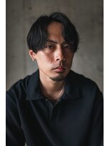 サップ 吹田店(Sup)&nbsp;【Sup】センターパート/ニュアンスパーマ/メンズパーマ/メンズ