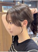 韓国ヘア/似合わせ/レイヤーカット/谷町四丁目