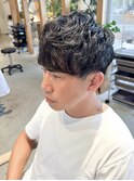 ショートマッシュパーマ