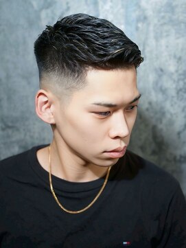 ヒロギンザ 新橋銀座口店(HIRO GINZA) アップバングフェード