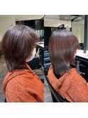 縮毛矯正/ナチュラル/ストレート/モテ髪/艶髪//髪質改善